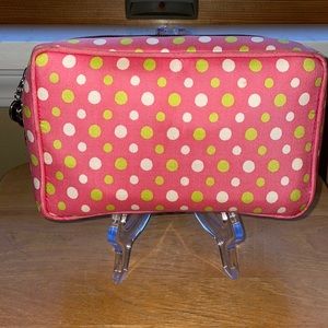 Pink Make Up Bag with Dots GUC
